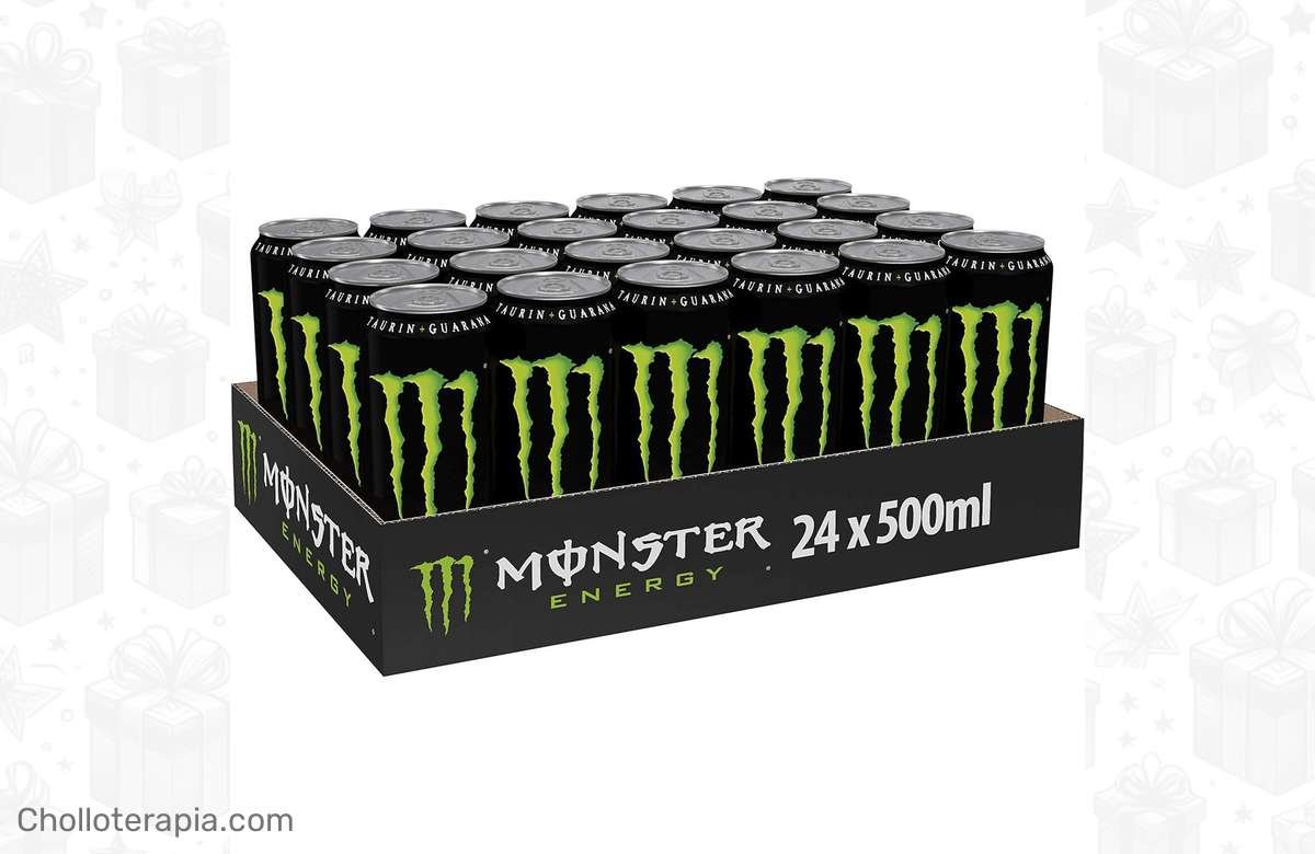 ¡Increíble oferta! Pack de 24 latas de MONSTER ENERGY Original a precio de locura. ¡No esperes más para comprarla!