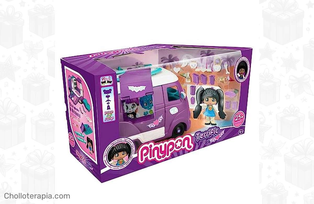 ¡Increíble oferta en la caravana de juguete con tobogán!