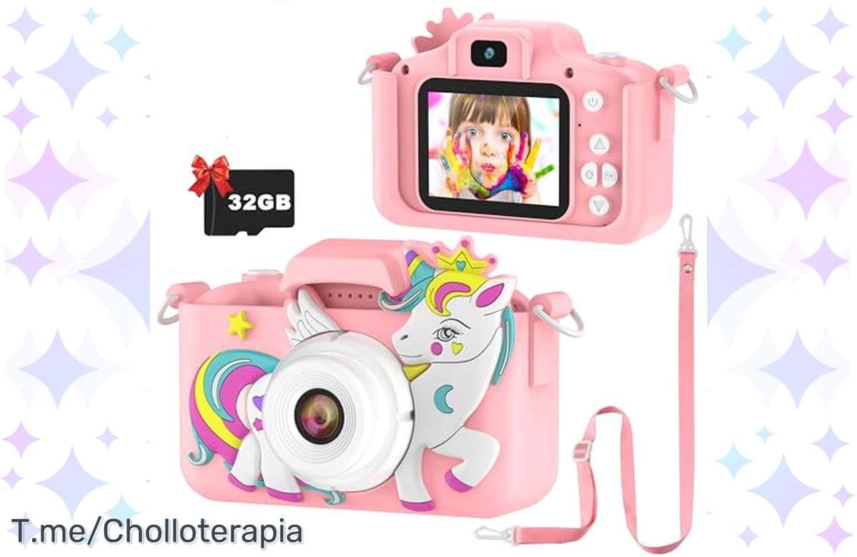 ¡Inmortaliza aventuras al mejor precio! 50% de descuento en cámara Pancellent para niños, ¡código de descuento exclusivo!