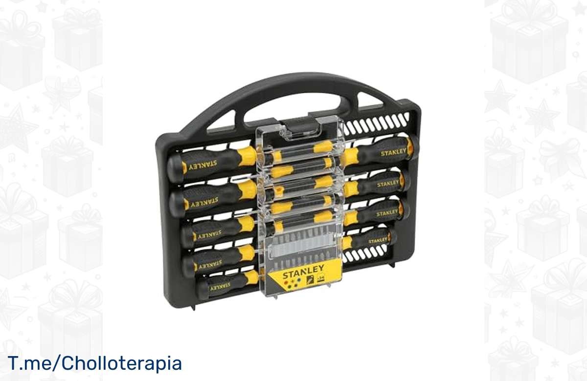 ¡Kit de 34 destornilladores en un solo estuche! ¡No te quedes sin el tuyo!