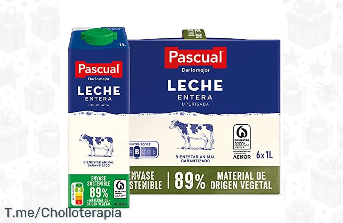 ¡Leche Pascual Clásica Entera a precio de locura! Aprovecha la oferta antes de que se agote.