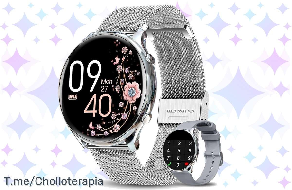 ¡Llamada HD en tu reloj inteligente BOALZETD 2024! ¡Controla tu salud al mejor precio!