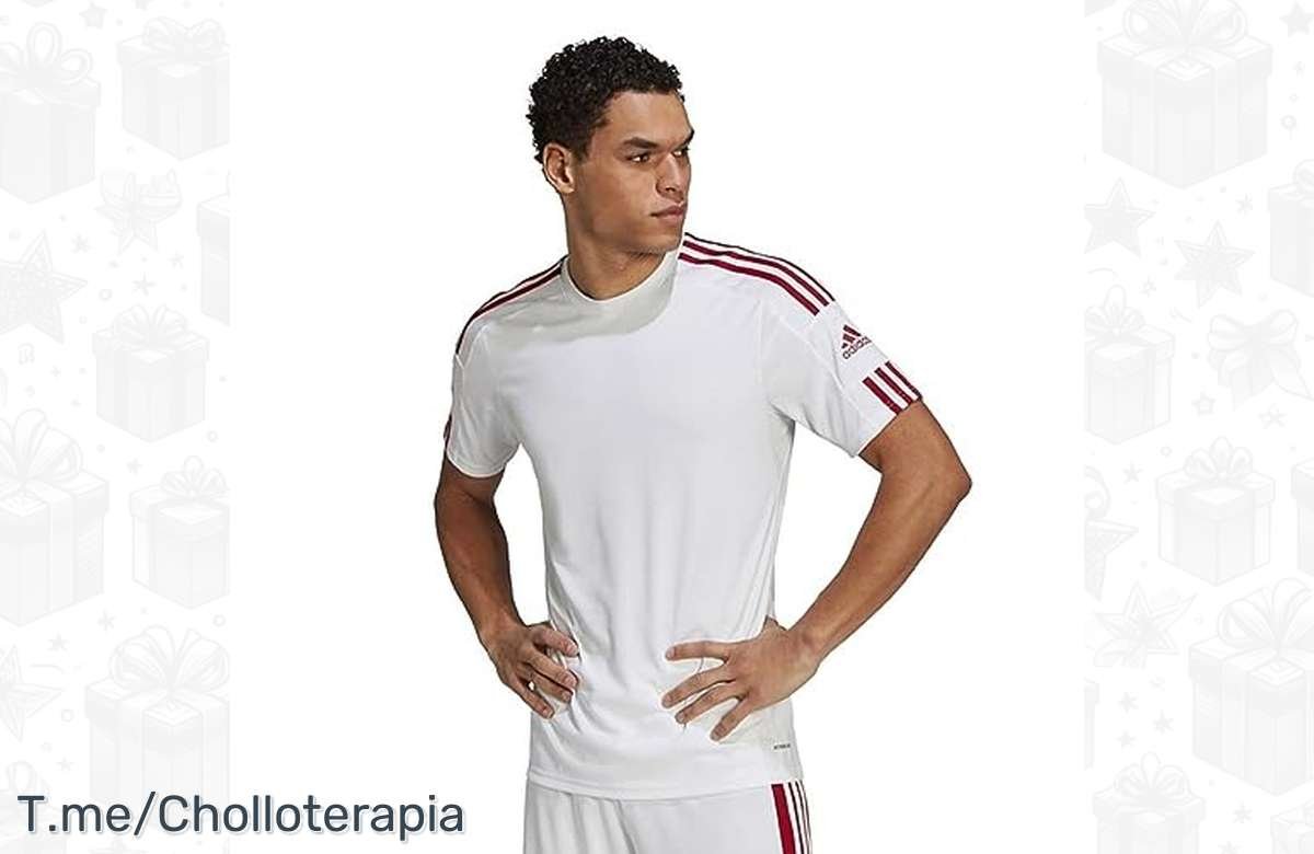 ¡Lleva la camiseta adidas Squadra 21 con descuento exclusivo!