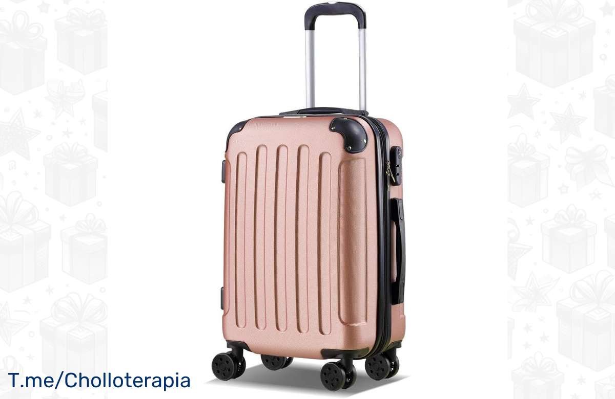 ¡Lleva todo contigo con la maleta de cabina TLVMA-Black de T-LoVendo!