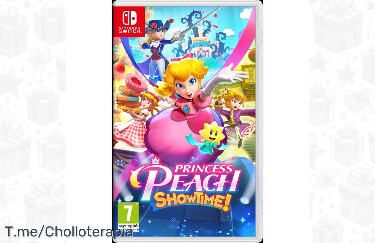 ¡Llévate la edición física de Princess Peach en español para Nintendo Switch ya mismo!