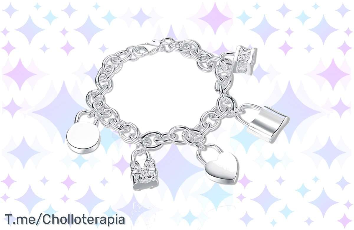 ¡Luce con estilo tus Pulseras de Plata de Ley 925 con colgante a precio increíble!