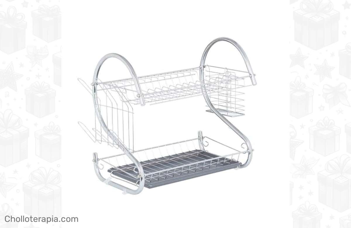 ¡Mantén tu cocina impecable con el Kinvara Escurridor para Fregadero!