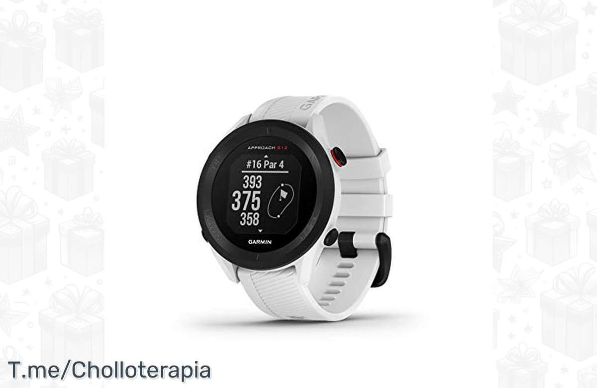 ¡Mejora tu swing con el Garmin Approach S12 en oferta!