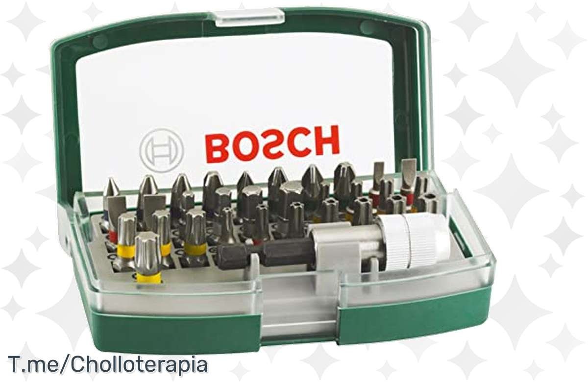 ¡No dejes pasar el set de puntas de Bosch Profesional para darle un upgrade a tus proyectos!