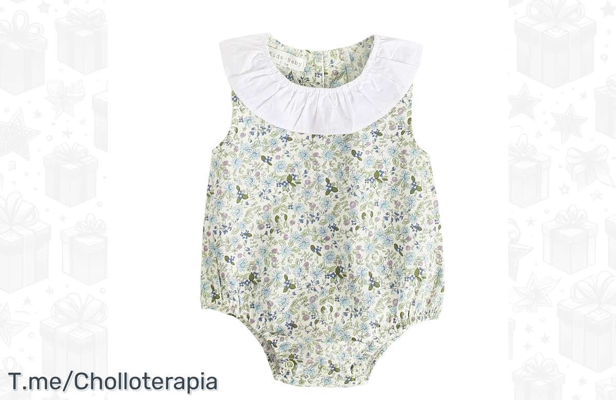 ¡No dejes pasar esta ganga! Body de algodón para recién nacidas, ¡la oportunidad que estabas esperando!