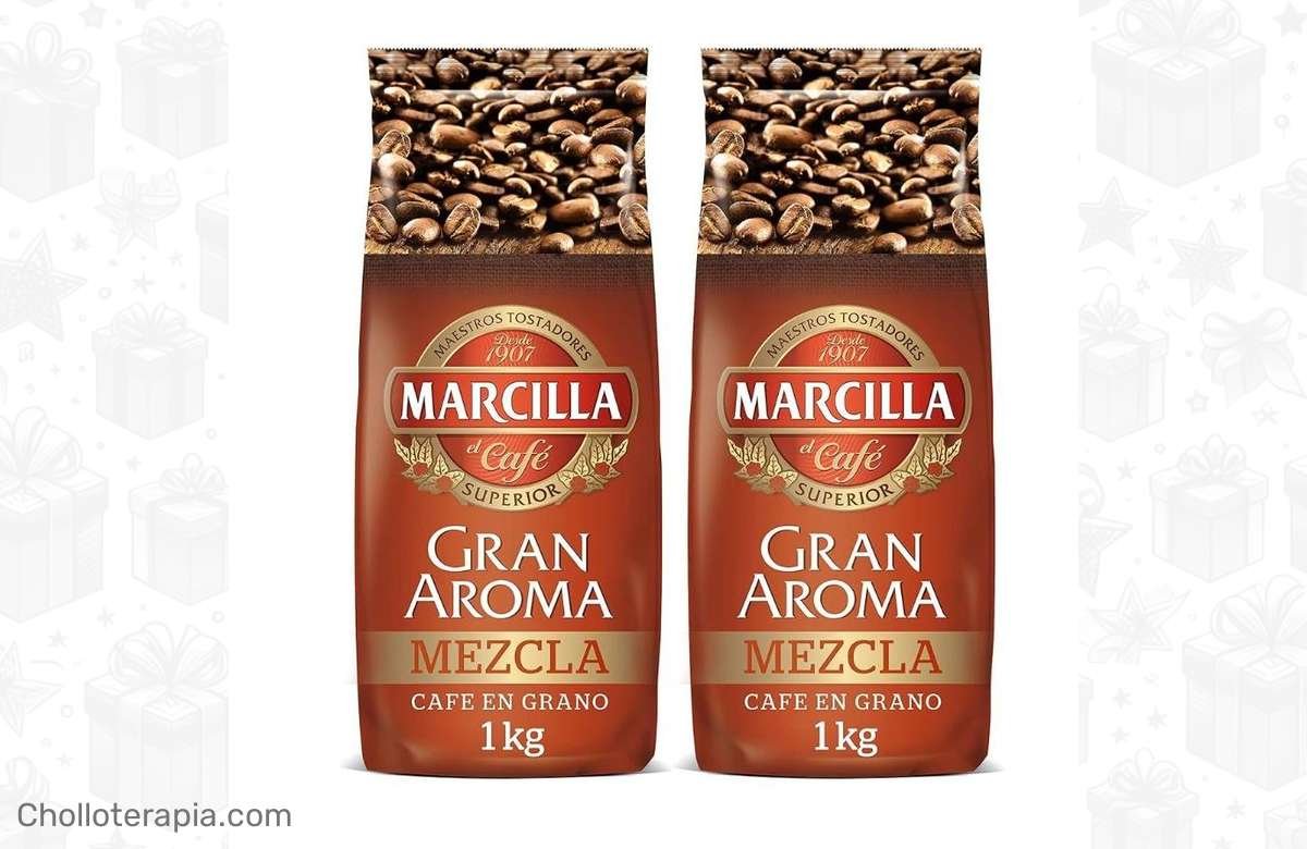 ¡No dejes pasar esta oferta increíble de café premium Marcilla Mezcla 80/20 en grano!