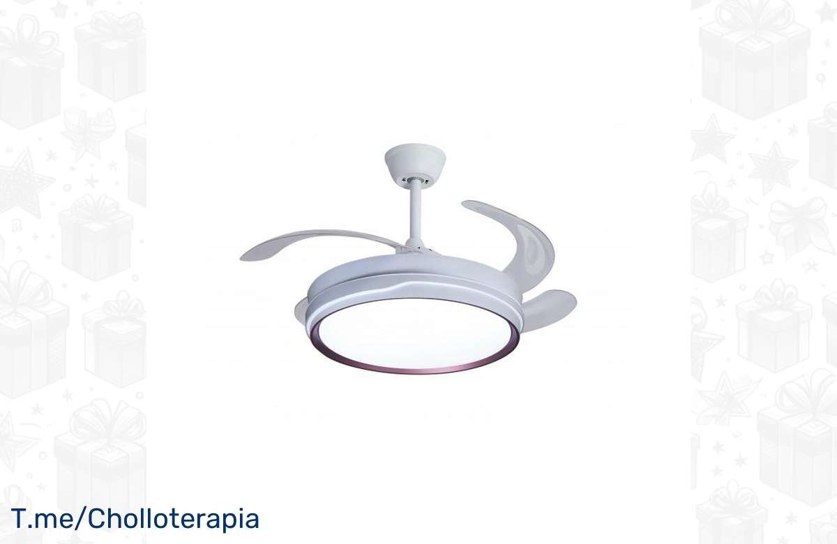 ¡No dejes pasar esta oportunidad! Consigue tu ventilador de techo LedHogar con motor potente y luz led. ¡Aprovecha ya esta oferta increíble!
