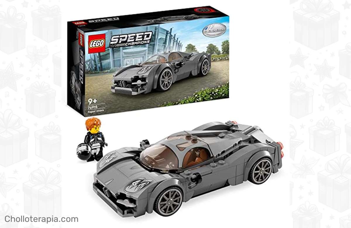 ¡No dejes pasar esta oportunidad! Réplica LEGO Pagani Utopia con un descuentazo. ¡Corre que vuelan!