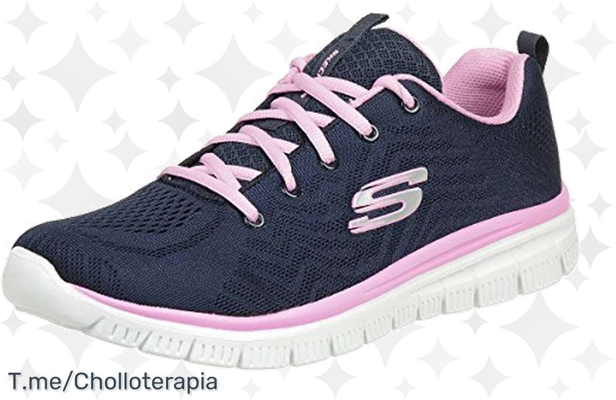¡No pierdas la oportunidad de lucir espectacular con estas zapatillas Skechers Graceful Get Connected!