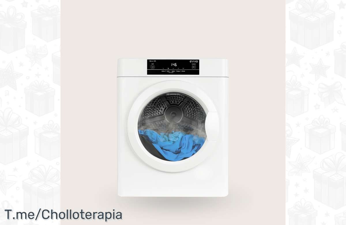 ¡No pierdas la oportunidad de tener tu secadora EVVO Mini S3 en casa y dile adiós a la espera!