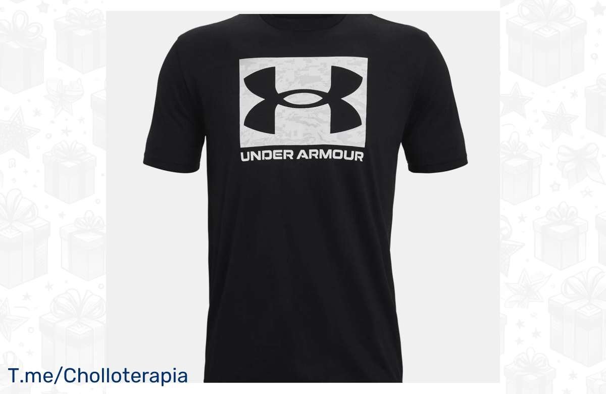 ¡No te lo pierdas! Camiseta Under Armour de hombre con logo a precio mínimo