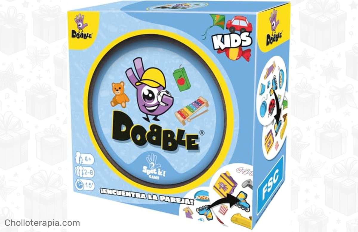 ¡No te lo pierdas! Dobble Kids: el juego de cartas ideal para niños a partir de 3 años. ¡Compra ya!