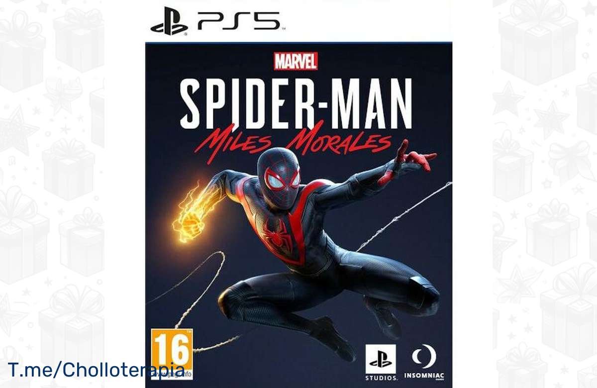 ¡No te lo pierdas! Spider-Man: Miles Morales para PS5 a precio de chollo ¡Envío rápido en menos de 24 horas!