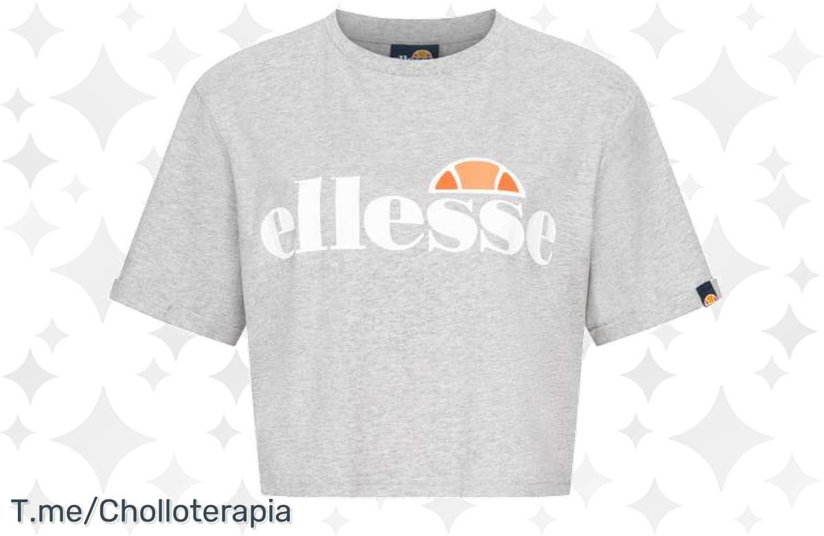 ¡No te lo puedes perder! ellesse Alberta Cropped Tee, la ganga que necesitas en tu armario.
