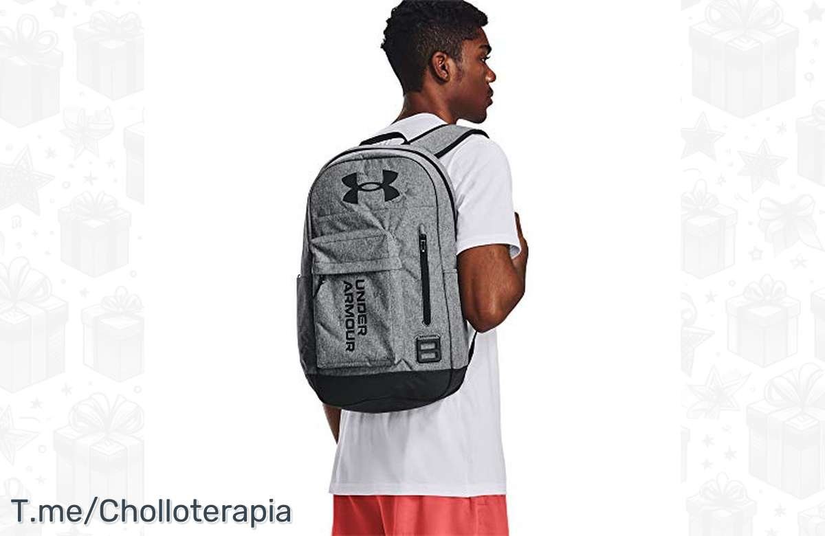 ¡No te pierdas el mega descuento en la mochila Under Armour Unisex adulto UA Halftime Backpack! ¡Corre que se agotan!