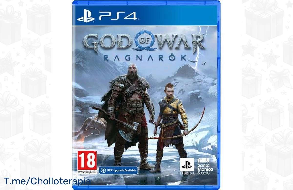 ¡No te pierdas el nuevo God of War Ragnarok para PS4! ¡Vive la épica batalla con esta oferta increíble!