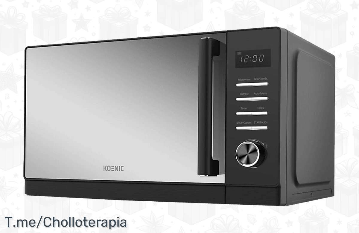 ¡No te pierdas esta oferta para potenciar tu cocina con el microondas Koenic!