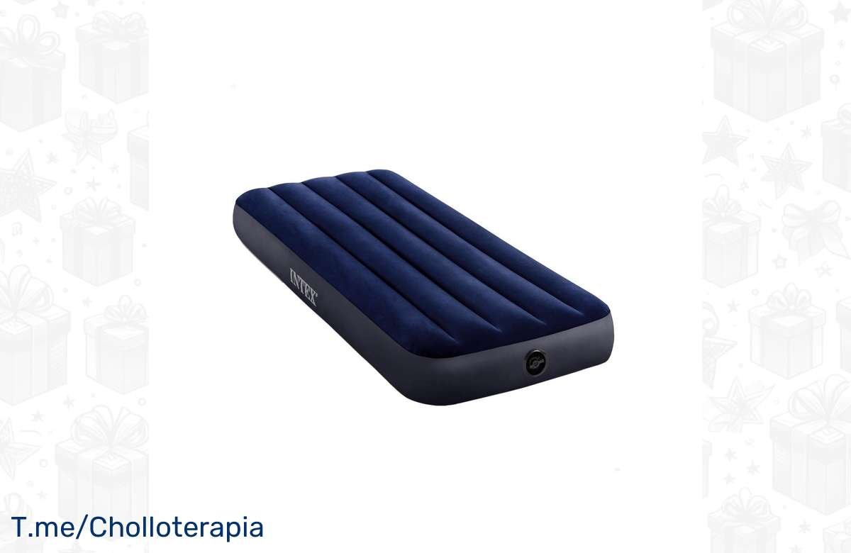 ¡No te pierdas esta oferta única de ALLPERCOM Intex para el mejor colchón hinchable doble!