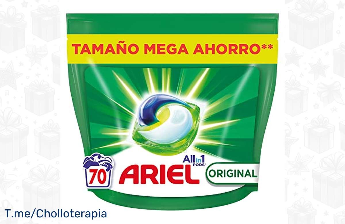 ¡No te pierdas esta oportunidad! Detergente Ariel Todo En Uno PODS ¡70 lavados al mejor precio!