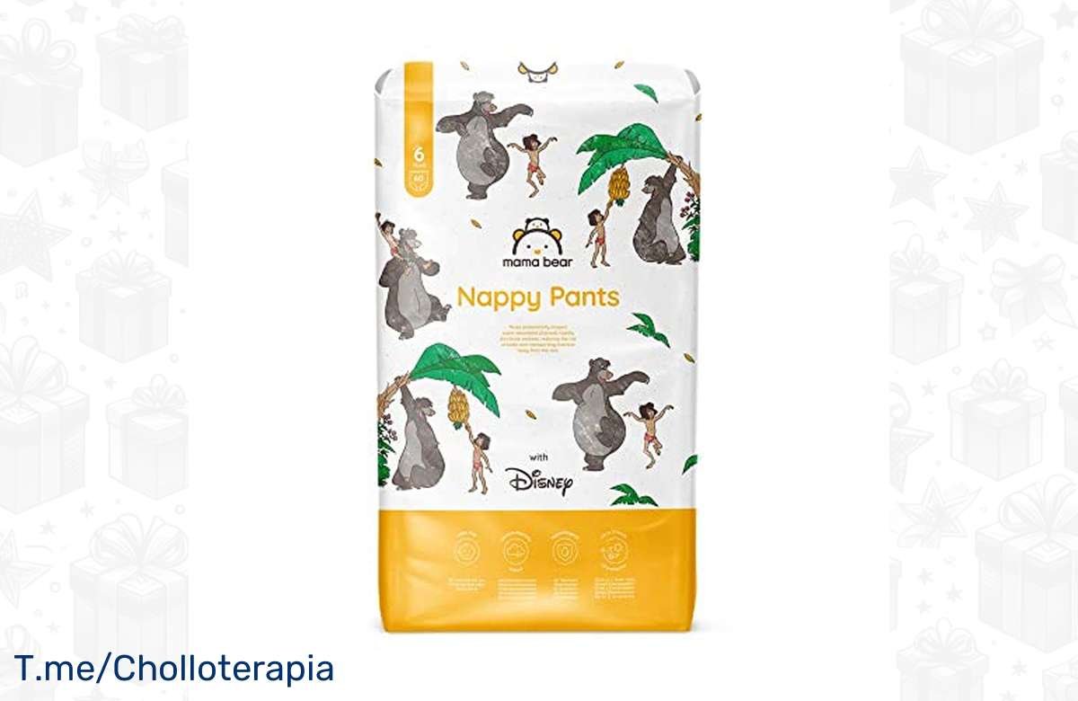 ¡No te pierdas este ofertón! Pañales Mama Bear Disney Talla 6 con descuento