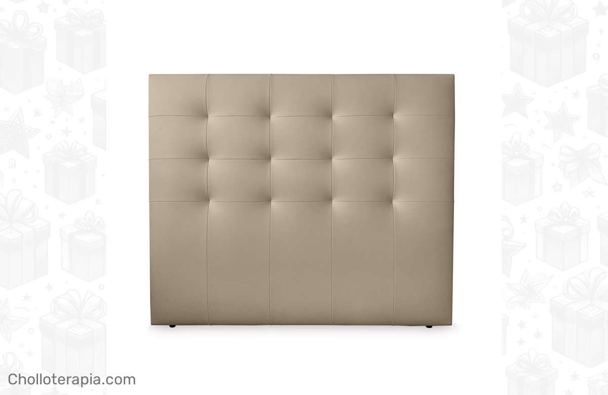 ¡No te pierdas la oferta del cabecero Bari Polipiel Beige a precio de locura!