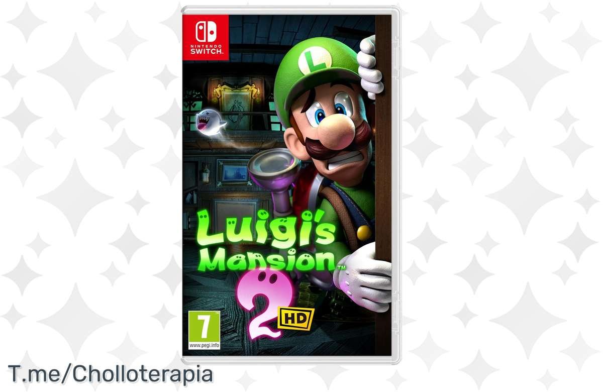¡No te pierdas la oportunidad de vivir una experiencia terrorífica en Luigi’s Mansion 2 HD Switch! ¡Reserva ya y juega el 27/06/2024!