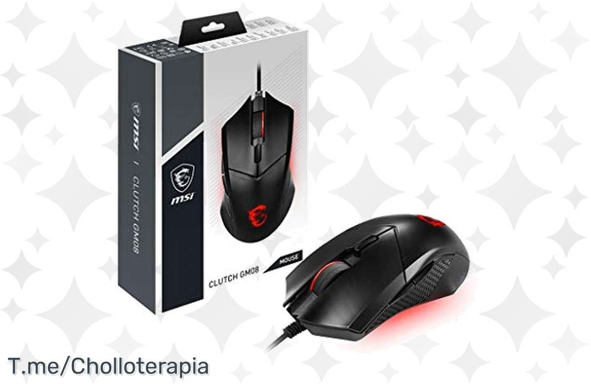 ¡No te quedes sin el MSI Clutch GM08 en oferta!