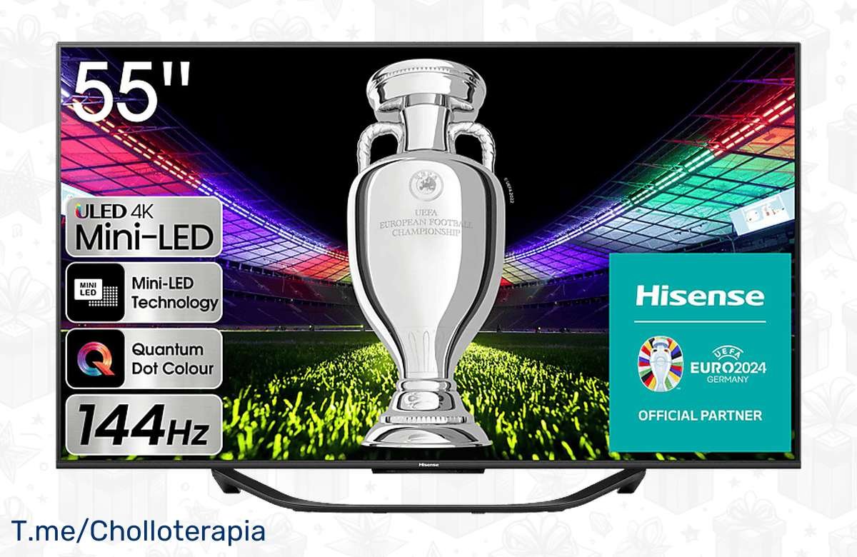 ¡No te quedes sin el TV Mini LED 55” con Quantum Dot Colour, Dolby Vision IQ & Atmos! ¡Solo por tiempo limitado!