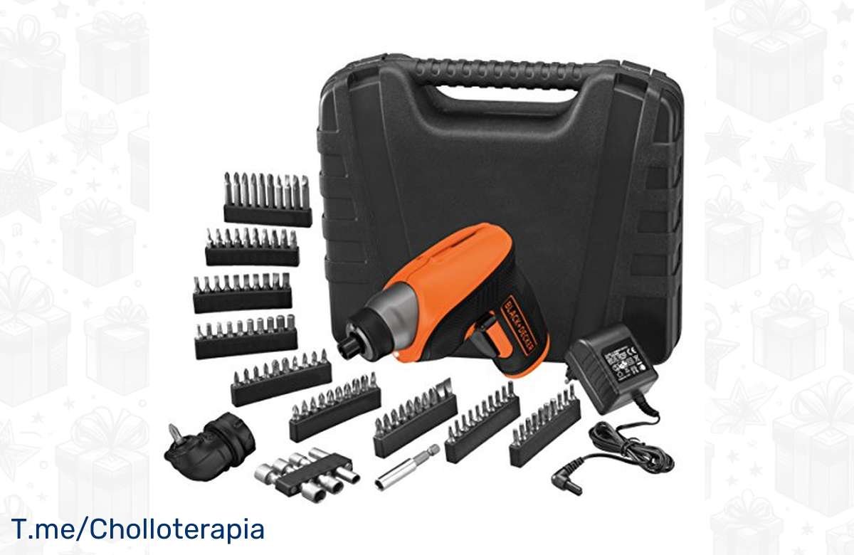 ¡No te quedes sin el atornillador BLACK+DECKER para afrontar cualquier tarea!