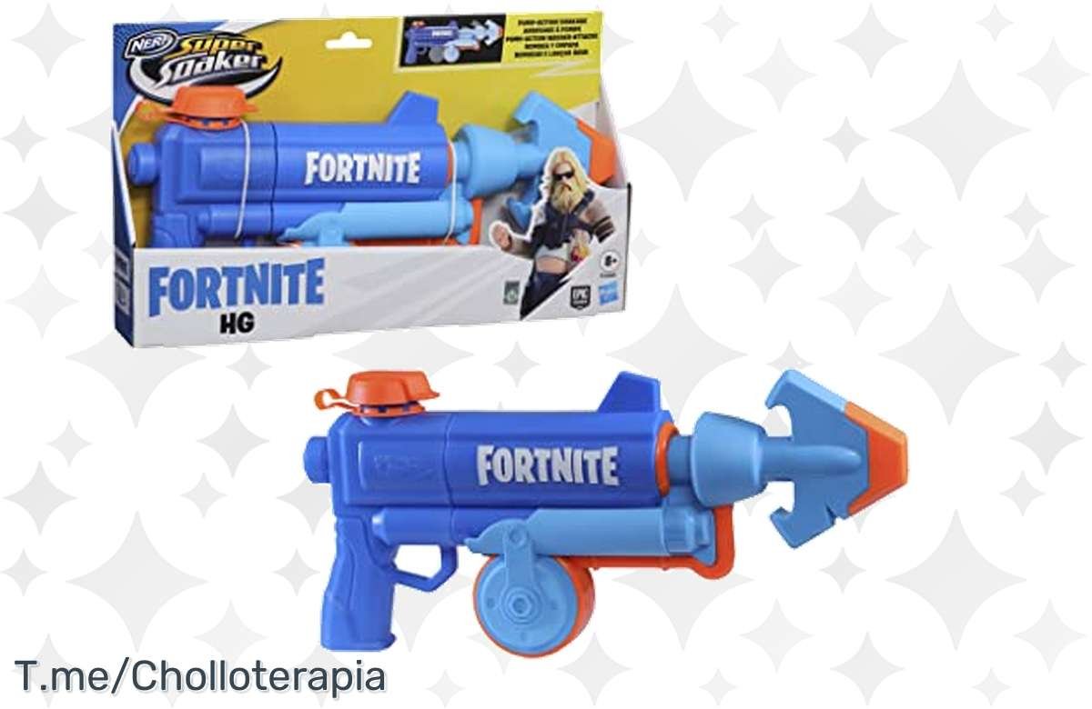 ¡No te quedes sin el descuento bomba en el super soaker Fortnite y sé el rey del verano!