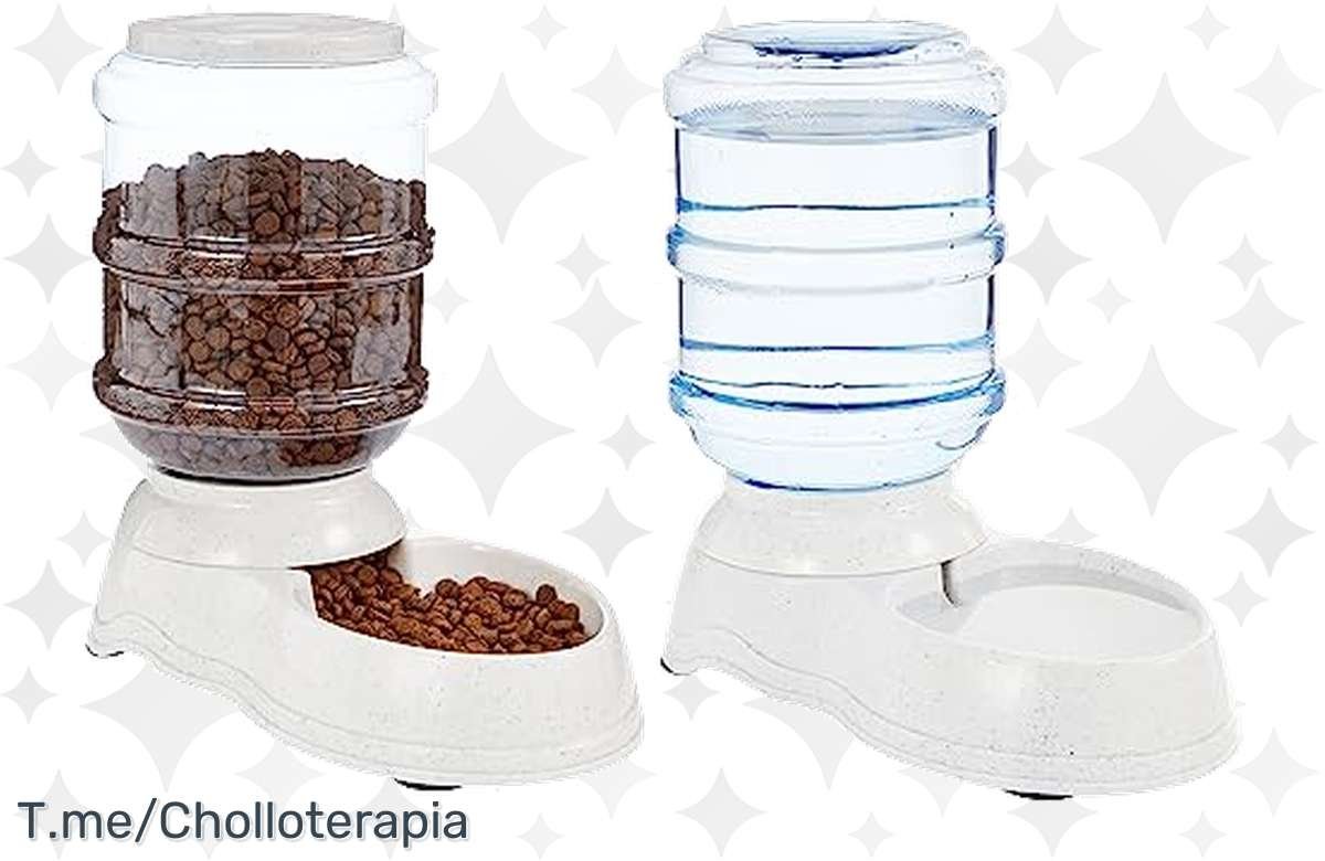 ¡No te quedes sin el dispensador de agua para mascotas más práctico y económico!