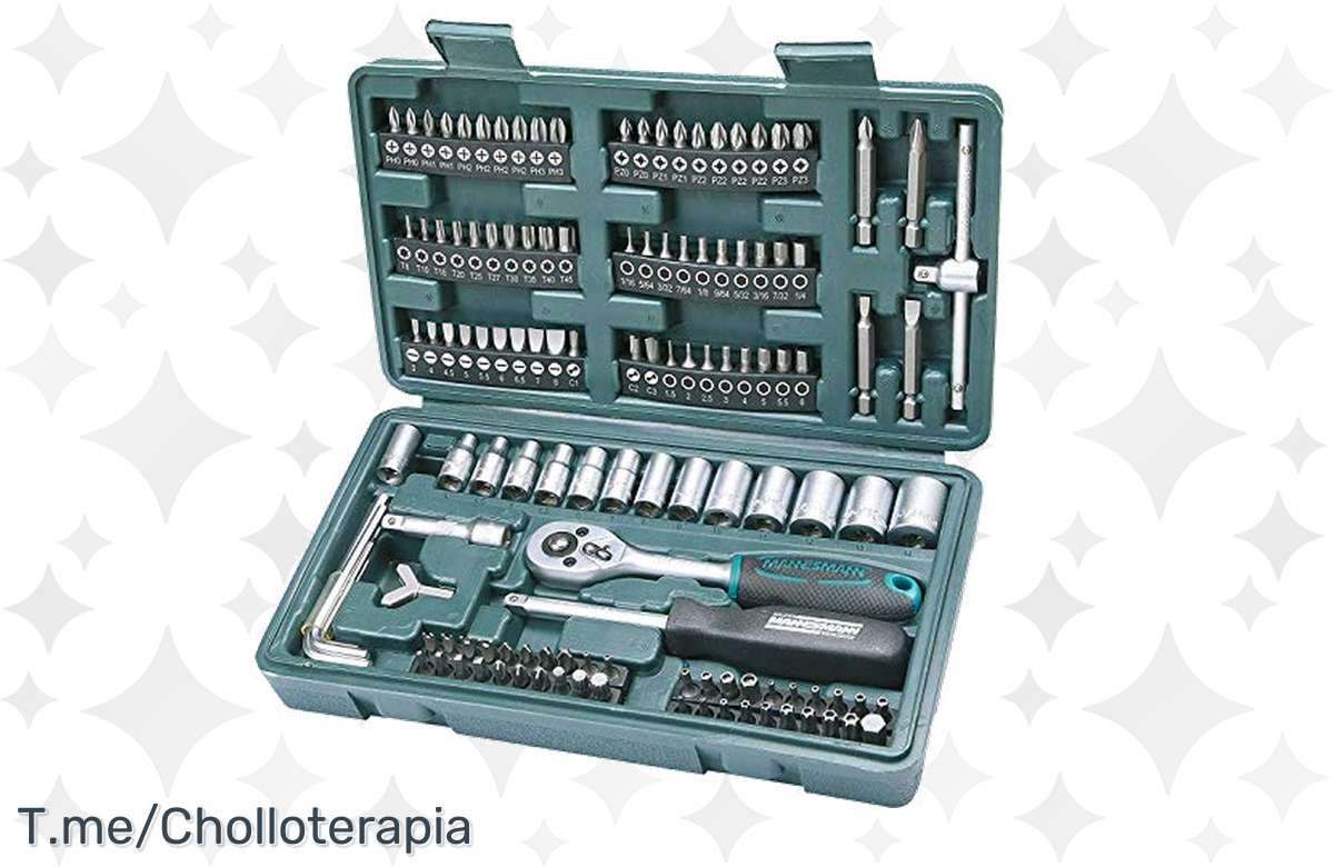 ¡No te quedes sin el maletín de juego de llaves de vaso y destornillador! ¡Oferta irresistible!