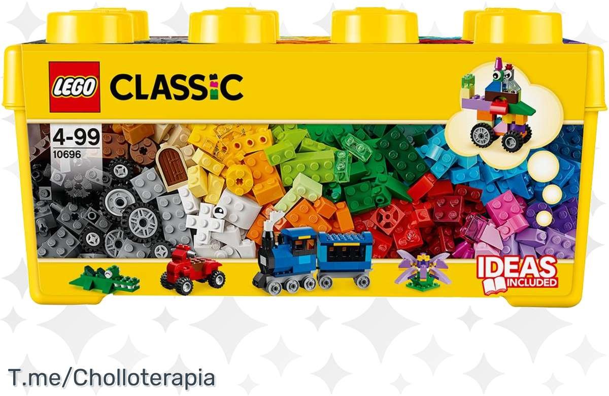 ¡No te quedes sin esta inigualable oferta! LEGO Classic con Base Verde: diversión sin límites