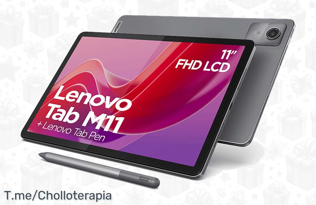 ¡No te quedes sin la Tablet Lenovo Tab M11! ¡Compra ya y disfruta de potencia y estilo en tus manos!