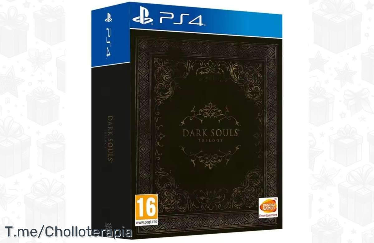 ¡No te quedes sin la trilogía Dark Souls para PS4 a precio de ganga!