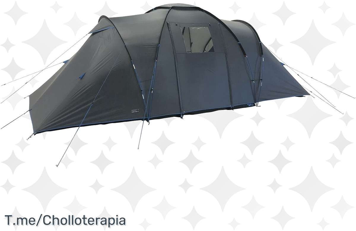 ¡No te quedes sin la tuya! ¡Oferta única en tiendas de campaña familiar para 6 personas!