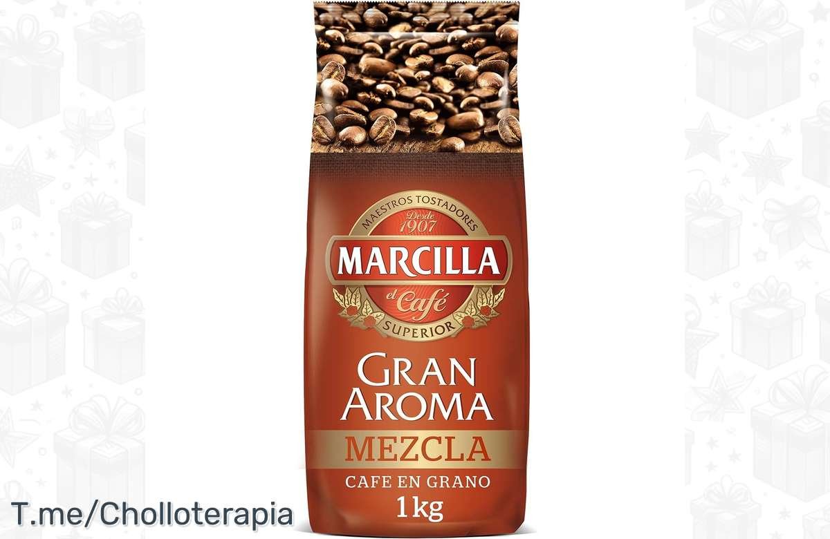 ¡No te quedes sin tu Café Marcilla Mezcla 80/20 en grano 1Kg! ¡Gran aroma a precio de locura!