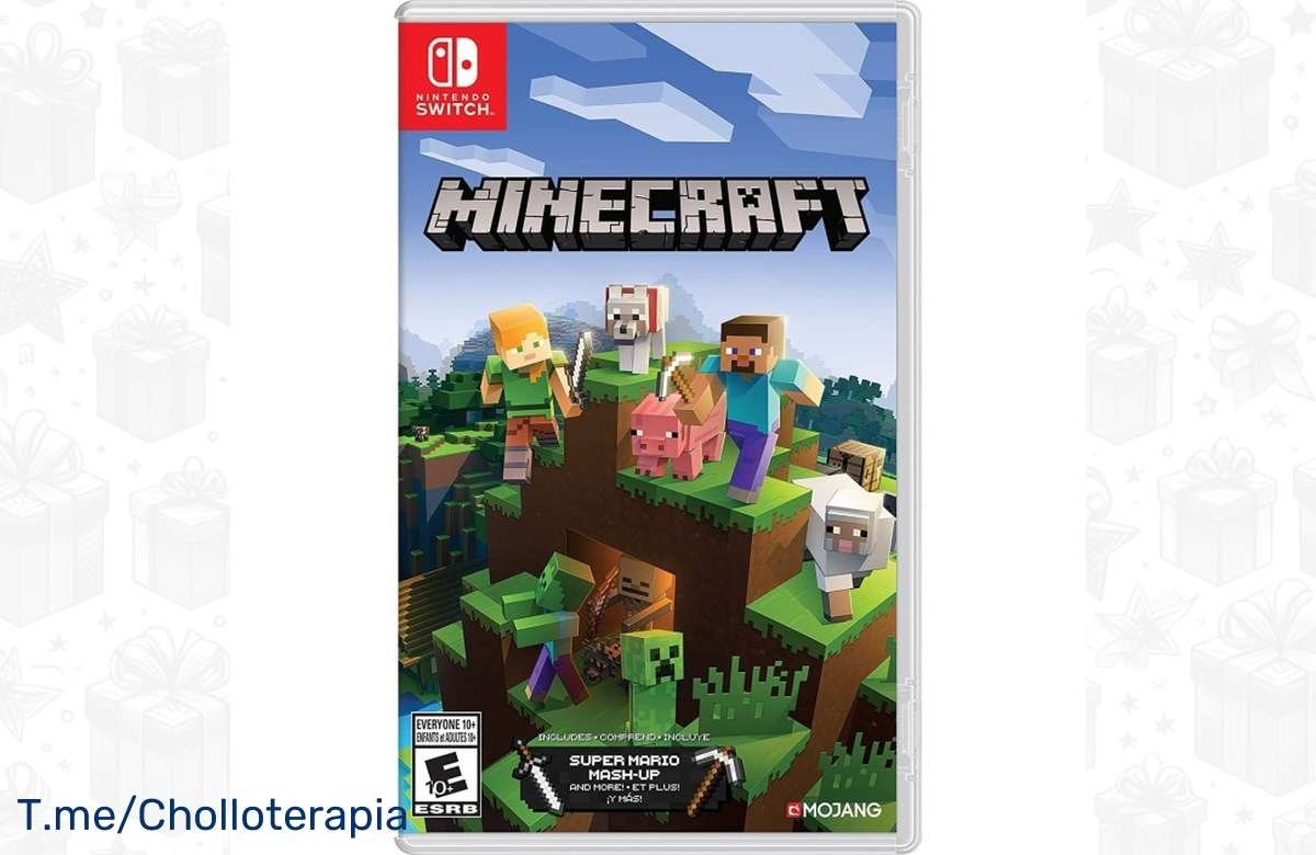 ¡No te quedes sin tu Minecraft para Nintendo Switch a precio de locura! ¡Compra ya!
