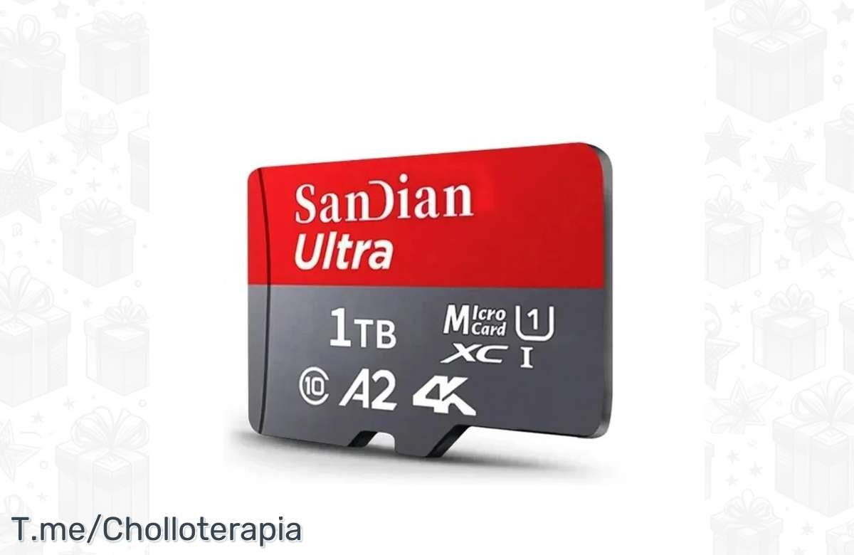 ¡No te quedes sin tu Mini Tarjeta Flash SD de 1TB para tu Xiaomi o iPhone! ¡Velocidad increíble!