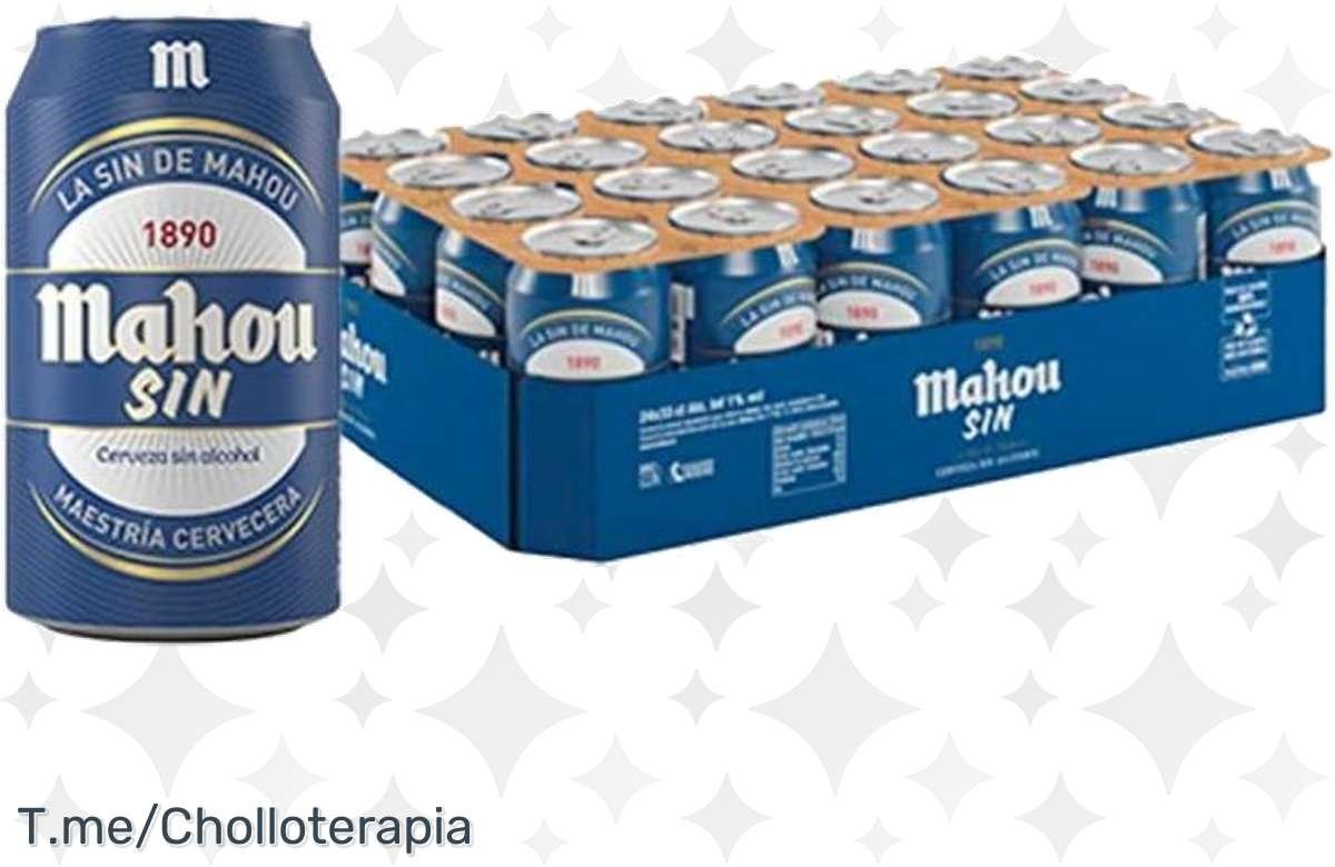 ¡No te quedes sin tu Pack 24 de Mahou Sin Alcohol! ¡Corre que vuelan!