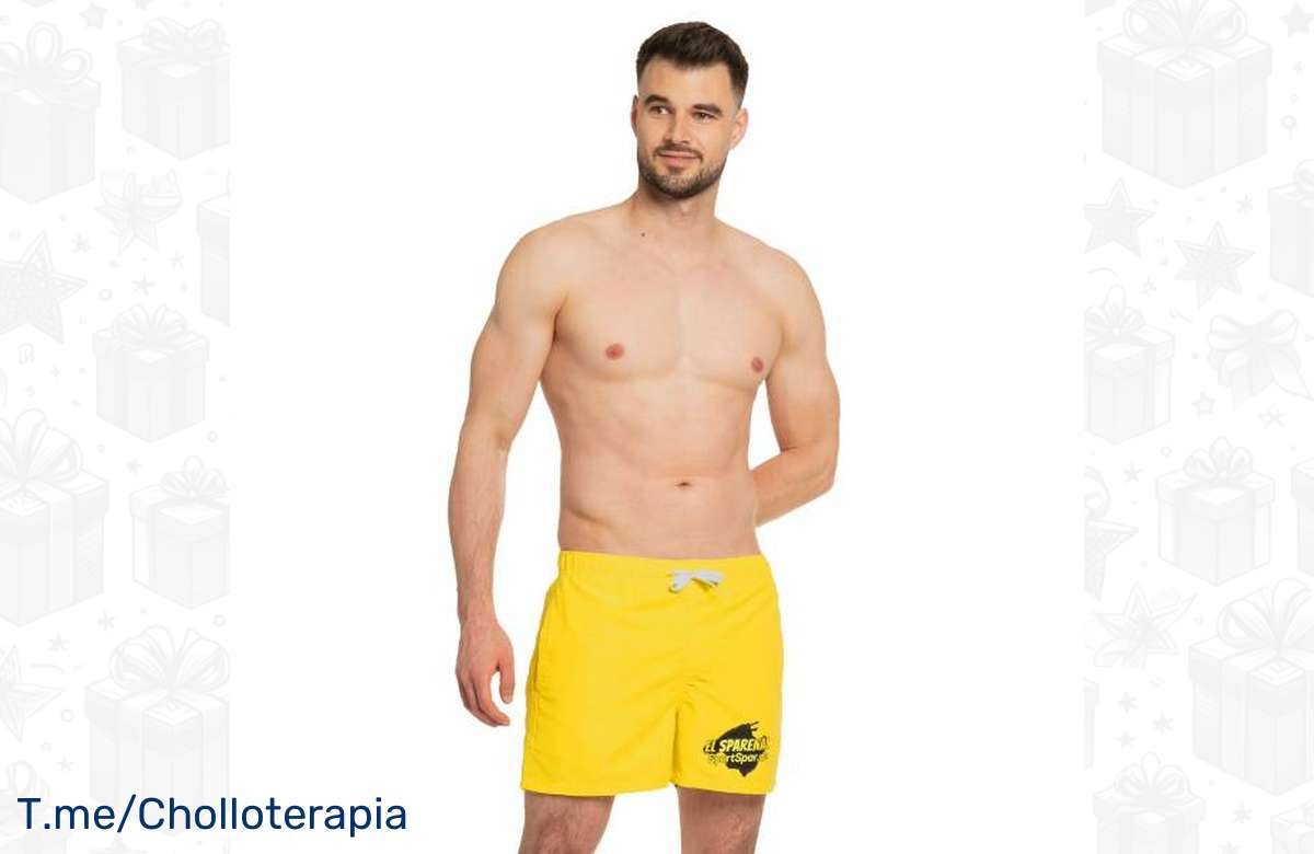 ¡No te quedes sin tu bañador amarillo al mejor precio!