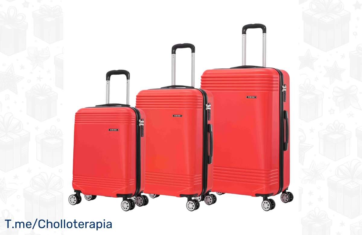 ¡No te quedes sin tu maleta de viaje al 60% de descuento!