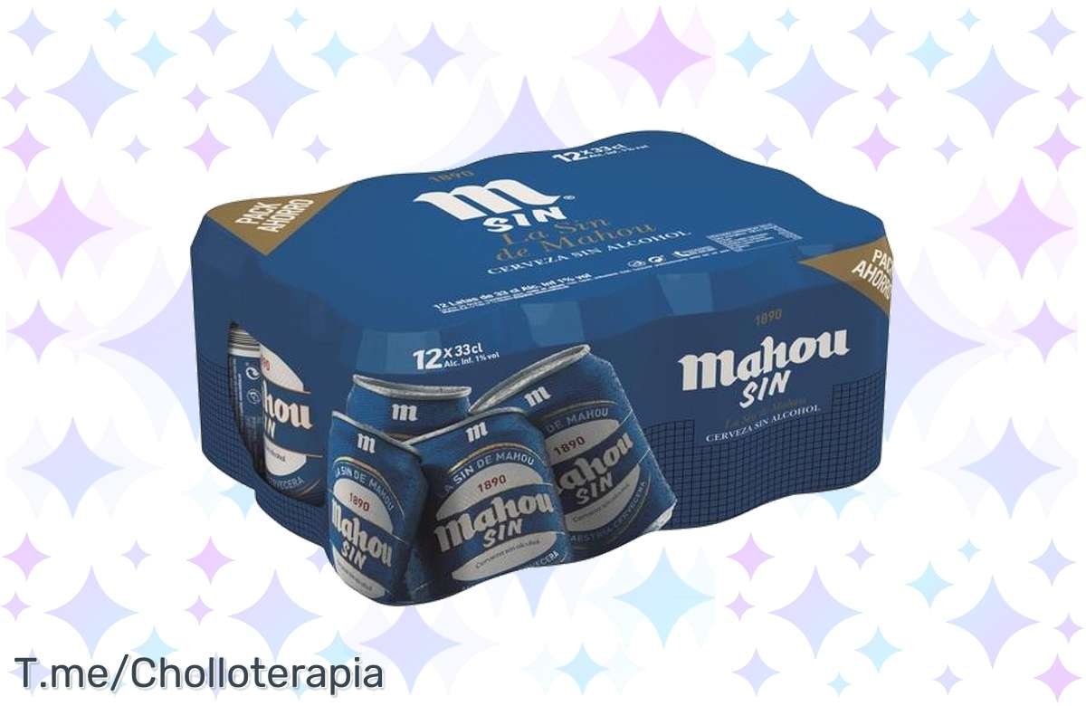 ¡No te quedes sin tu pack de Mahou sin alcohol a precio de chollo!