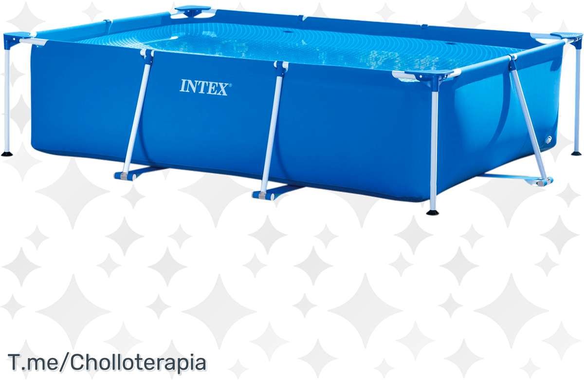 ¡No te quedes sin tu piscina desmontable INTEX Metal Frame rectangular de 3 metros! ¡Oferta increíble!