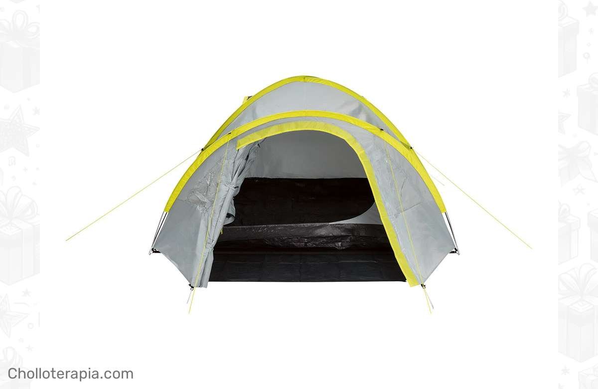 ¡No te quedes sin tu tienda de campaña iglú para 4 personas con doble techo y ventilación óptima!